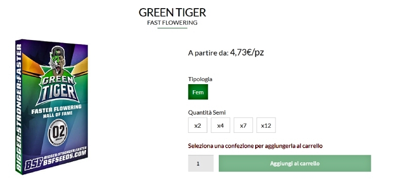 graines de cannabis green tiger