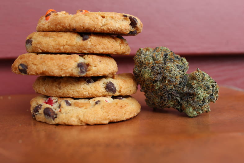 Biscuits au cannabis